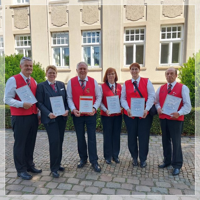Ehrungen beim Kreismusikfest 2024 in Cloppenburg